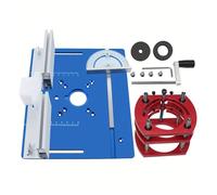 XANHOY Router Systems Kits Router Table Insert Plate with Router Mounting Base Plate Router Lift Kits for Woodworking