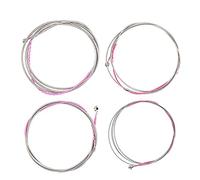 XANHOY Stainless Steel Electric Bass Guitar Strings Replacement 4 String Guitar Strings Intonation, Consistent Feel