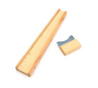 XANHOY Violin Fretboard Tool Set Violin Making Tools Wooden Violin Fingerboard Scraper Fingerboard Holder Easy to Use