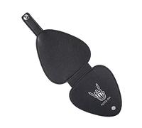 XANHOY Waterproof PU Leather Picks Storage Box Guitar Plectrums Bag Guitar Pick Holder Case Picks Storage