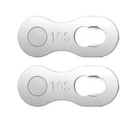 Xanorrg 1Pair Bicycles Chain Link Joint Connector 6/7/8/9/10/11/12 Speed Quickly Clip Road Bike Missing Button Bike Link Connector Joints