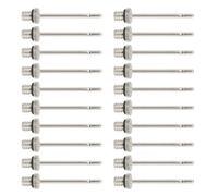 Xanorrg 20Pcs Air Pumps Needle Pumps Accessories Stainless Inflation Inflatable For Basketball Volleyball Soccer Metal Inflation Needle