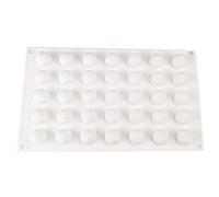 Xanorrg 35 Cavity Round Sphere Ball Silicone Mold Cake Decorating Mousse Dessert Past Resin Molds