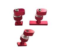 Xanorrg 3Pcs Automotive Scratches Repair Scratches Iinesdent Ieveling Aluminum Circular Gasket Puller Accessories Car Dent Puller Tabs