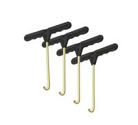 Xanorrg 4Pcs Trampoline Spring Pull Tool Tension Spring Installer Tent Peg Extractor Wrench Assembly Install Assembly Install
