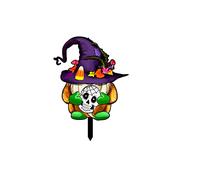Xanorrg Acrylic Halloween Witch Yard Sign Decorative Garden Stake Party Decoration For Wedding Birthday Holiday Party Ghostly Garden Stake