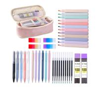 Xanorrg Aesthetic Student Drawing Pen Stationery Set, School Supplies Gifts Set With Pencil Case, For Art Projects, Homework, And Note Taking