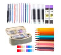 Xanorrg Aesthetic Student Drawing Pen Stationery Set, School Supplies Gifts Set With Pencil Case, For Art Projects, Homework, And Note Taking