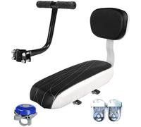 Xanorrg Bicycles Rear Seats Cushion Set Bicycles Back Soft Child Back Rest With Handle Armrest Footrest Pedal Child Bike Seats With Backrest