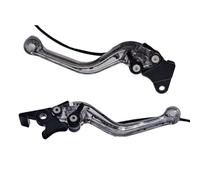 Xanorrg Brake Clutches Levers Handle Easy Installation for CG125 Motorcycle Modification Accessories Levers with LED Light Adjustable Clutch Lever