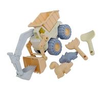 Xanorrg Brightly Colored Sandbox Play Items Colorful Collection Including Mold Shovel and Pail for Outdoor Fun Beach Dolls Set Sand Play Colorful Beach Toy