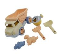 Xanorrg Brightly Colored Sandbox Play Items Colorful Collection Including Mold Shovel and Pail for Outdoor Fun Beach Dolls Set Sand Play Colorful Beach Toy