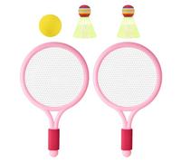 Xanorrg Children Tennis And Badminton Game Set With Tennis And 2 Shuttlecocks For Boy Girl Backyard Beach Game Kids Set