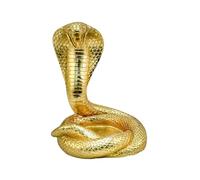 Xanorrg Chinese Twelve Zodiacs Cobras Statue Resins Snake Ornament Wealth Attraction Animals Sculpture Figurine Resins Snake Statue