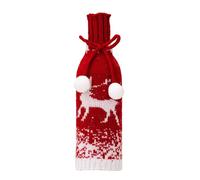 Xanorrg Christmas Wine Bottle Covers Fashionable and Decorative Covers for Festive Celebrations Reusable Cover Dinner Decor