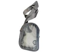 Xanorrg Crossbody Bag Clear Belt For Women Chest Over The Shoulder Large Capacity Waterproof Fashionable Clear Crossbody