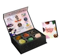 Xanorrg Crystal Heal Stone Set 6Pcs For Meditations And Chakras Balancing For Enhancing Positive Energy For Women Birthday Gift Mindfulness Meditations Set