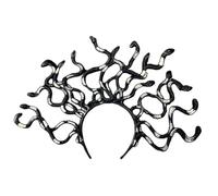 Xanorrg Halloween Headband Wearable Snake Hairband Cosplay Costume Novelty MedusaSnake Hairband For Adult Masquerade Headwear Snake Headband Party Accessory Halloween Costume Accessory