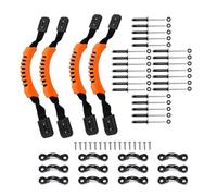 Xanorrg Kayak Handle Side Mount Carry Grab Moulded Carrying Set Webbing Replacements Set Kayak Canoes Handle Replacements