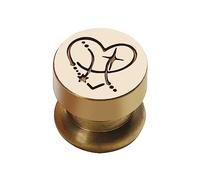 Xanorrg Medieval Traditional Twelve Series Wax Seal Stamp Brass Head Wooden Handle Stamps For Card/Envelope/Gift Twelve Series