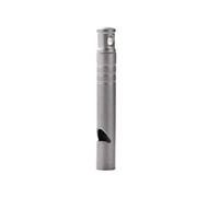 Xanorrg Metal Alloy Single Tube Referees Whistles Portable Loud Light Weight Emergencies Whistles Outdoor Tool For Women Men Single Tube Referee