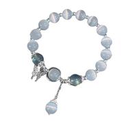 Xanorrg Multipurpose Opals Sea Blue Moonlights Crystals Decoration for Girls and Women Accessory Everyday Wear
