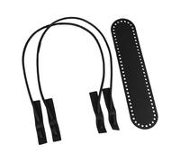 Xanorrg PU Leather Purse Straps Sew On Handle Bag Shoulder Bag Handle Replacement For Crochet Bags Repair Pu Leather Purse