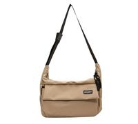 Xanorrg Spacious Unisex Crossbody Bag Japanese College Student Shoulder With Adjustable Strap For Work And Travel Zippered Crossbody