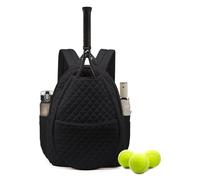 Xanorrg Sports Tennis Tournament Bag High Capacity Design Multiple Organizational Pockets Padded Back Tearproof Construction Sports Tennis Racket Bag