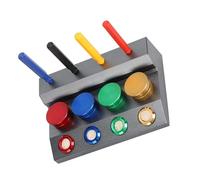 Xanorrg Watchmaker Tool Kits 4 Dish Ceramic Watch Oiler Dishes with Fine Tip Oil Pen for Precise Repair and Maintenances Oiling Kit