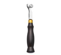 Xanorrg Wood Handle Leather Edging Creaser Tool Adjustable Skiving Working For Craft 0.5mm 1.2mm 1.5mm Leathercraft