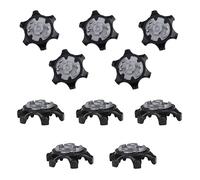 XanQkng 10PCS Golf Spikes Replacements Golf Shoe Spikes Replacement Easy Install to Golf Shoes Provides The Golfer with Traction Stability and Comfort