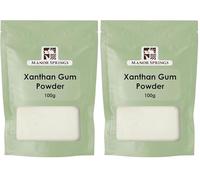 Xanthan Gum Powder 100g by Manor Springs (Pack of 2)