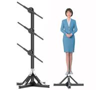 XAoSCd 3D Hologram Fan,1X4 LED Hologram Projector Advertising Machine Display Animation Video Projector,50CM 2-Fan Blades,for Business Store Signs,Bar,Party,hallowee,