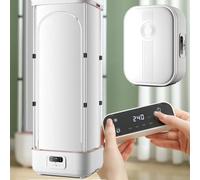 XAoSCd Electric Heated Clothes Dryer Automatic Ironing Machine, Clothes Dryer, Steam Drying Machine, Portable, Household, Ironing Clothes Folding Wrinkle Removal Machine