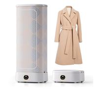 XAoSCd Electronic Steam Iron Press Portable Clothes Dryer, 360° Hot Air Circulation, Intelligent Scheduled Disinfection And Drying,Steam Folding Hanging Garment Steamer For Clothes And Fabrics, Qui