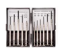XAQISHIRE 11PCS Mini Precision Screwdriver Set, Small Screwdriver Set for Repair Computer, Electronics, Toys, Watch