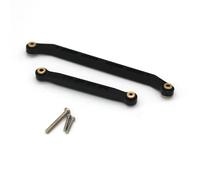 XAQRYQO For FMS For Fire For Horse For Eazyrc For Thunder For Storm 1/18 Remote Control Car Accessories Metal Steering Rod RC Links Linkages(Black)