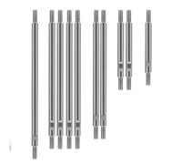 XAQRYQO For Trxs For TRX4 1/10 RC Crawler Car 10Pcs Complete Steel 313mm Wheelbase Link Rod Upgrade Parts Accessories RC Links Linkages