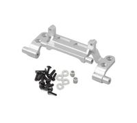 XAQRYQO RC Car Accessories For MN82 For MN78 LC79 Metal Upgrade Tie Rod Bracket Pull Base For Seat 1/12 RC Spare Parts Modification Accessories(Silver)