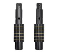 XAQRYQO RC Car Assortment For Axial Scx10 Pro 2pcs Metal Rear Axle Tube 1/10 RC Crawler Car Accessories Upgrade Parts