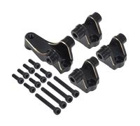 XAQRYQO RC Car Assortment For TRX4 For Defender For Bronco K5 8227 Upgrade Parts Brass color Suspension Link Mounts Axle Mounting Set 1/10 RC Crawler