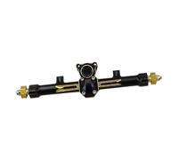 XAQRYQO RC Car Axle Set For C10 90081 AXI00005 For Axial Scx24 For Gladiator Upgrades Parts 1/24 rc Car Accessories Metal Front And Rear Axles(Rear Axle)