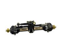 XAQRYQO RC Car Axle Set For C10 90081 AXI00005 For Axial Scx24 For Gladiator Upgrades Parts 1/24 rc Car Accessories Metal Front And Rear Axles(Front Axle)