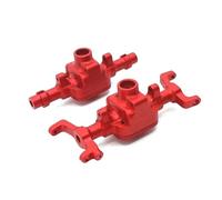 XAQRYQO RC Car Axle Set For FMS For Watcher For Adventurer For Desert Storm 1/18 RC Vehicle Front And Rear Axle Shells rc Car Accessories Upgrade Parts(Red)
