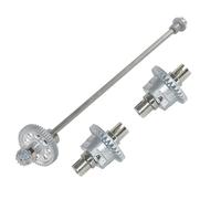 XAQRYQO RC Car Drive Shafts For Legend 1/10 rc cars Spare Parts Accessories Upgraded Metal Center Drive Shaft And 2Pcs Differential