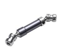 XAQRYQO RC Car Drive Shafts For Wltoy 12428 12423 1:12 rc cars Short Course Off-Road 1Pcs Metal Rear Center Drive Shaft Cvd Transmission Shaft(Gray)