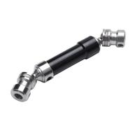 XAQRYQO RC Car Drive Shafts For Wltoy 12428 12423 1:12 rc cars Short Course Off-Road 1Pcs Metal Rear Center Drive Shaft Cvd Transmission Shaft(Black)
