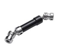 XAQRYQO RC Car Drive Shafts For Wltoys 12428 12423 1:12 rc cars Short Course Desert Buggy Off-Road Metal Rear Center Drive Shaft Cvd Transmission Shaft(Black)