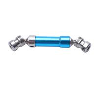 XAQRYQO RC Car Drive Shafts For Wltoys 12428 12423 1:12 rc cars Short Course Desert Buggy Off-Road Metal Rear Center Drive Shaft Cvd Transmission Shaft(Blue)